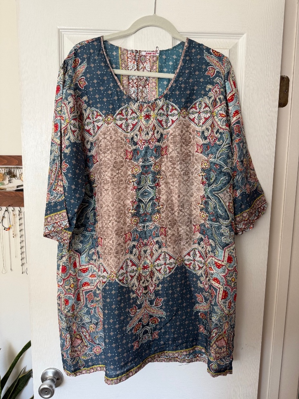 NWT! Silk Johnny Was Tunic (Size Large)